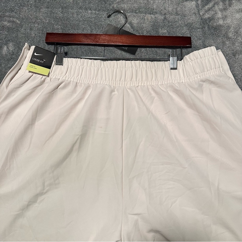 New NIKE WOMEN’S XXL PRO TEAR AWAY PANTS Loose Bone Ivory Workout - Picture 6 of 10